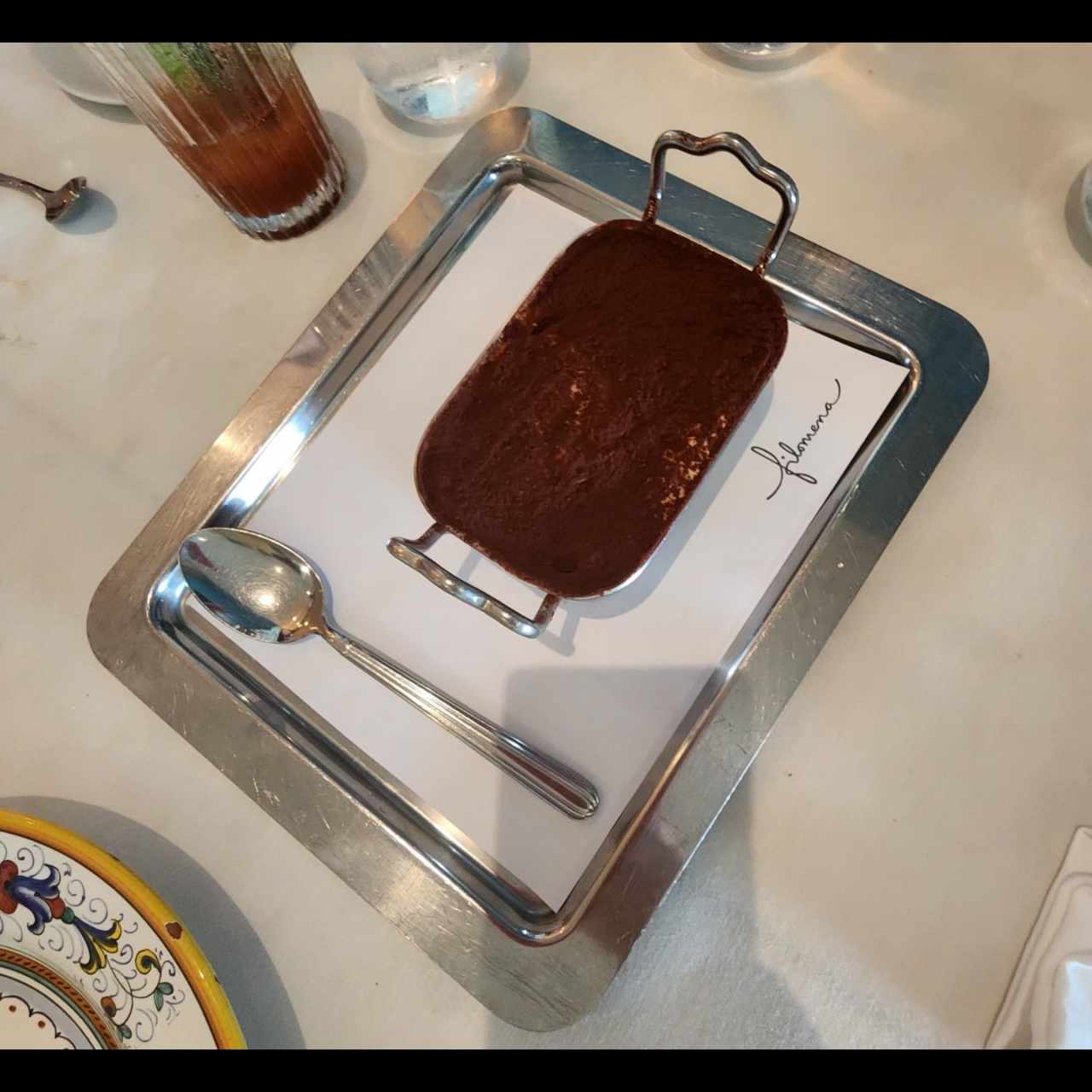 Tiramisú a la Minuta