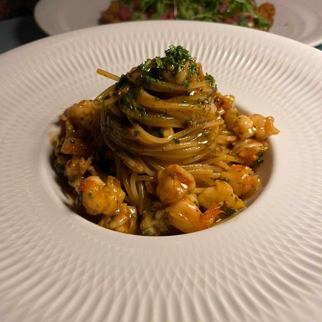 Spaghetti Al Gambero Truffato