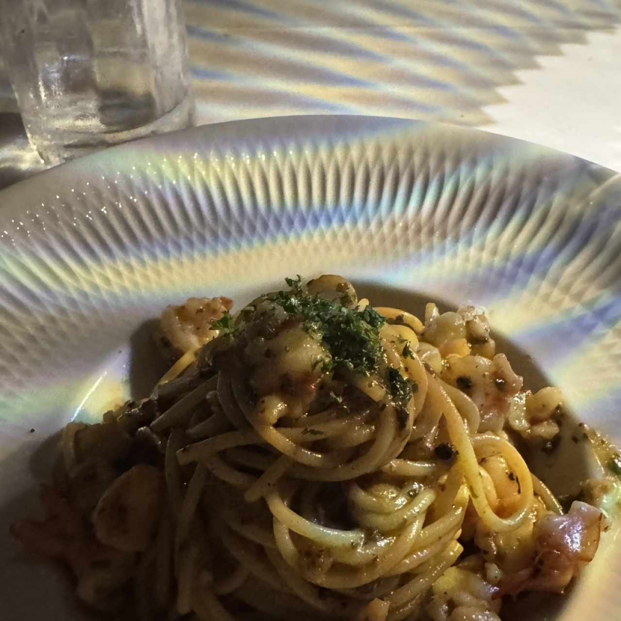 Spaghetti Al Gambero Truffato