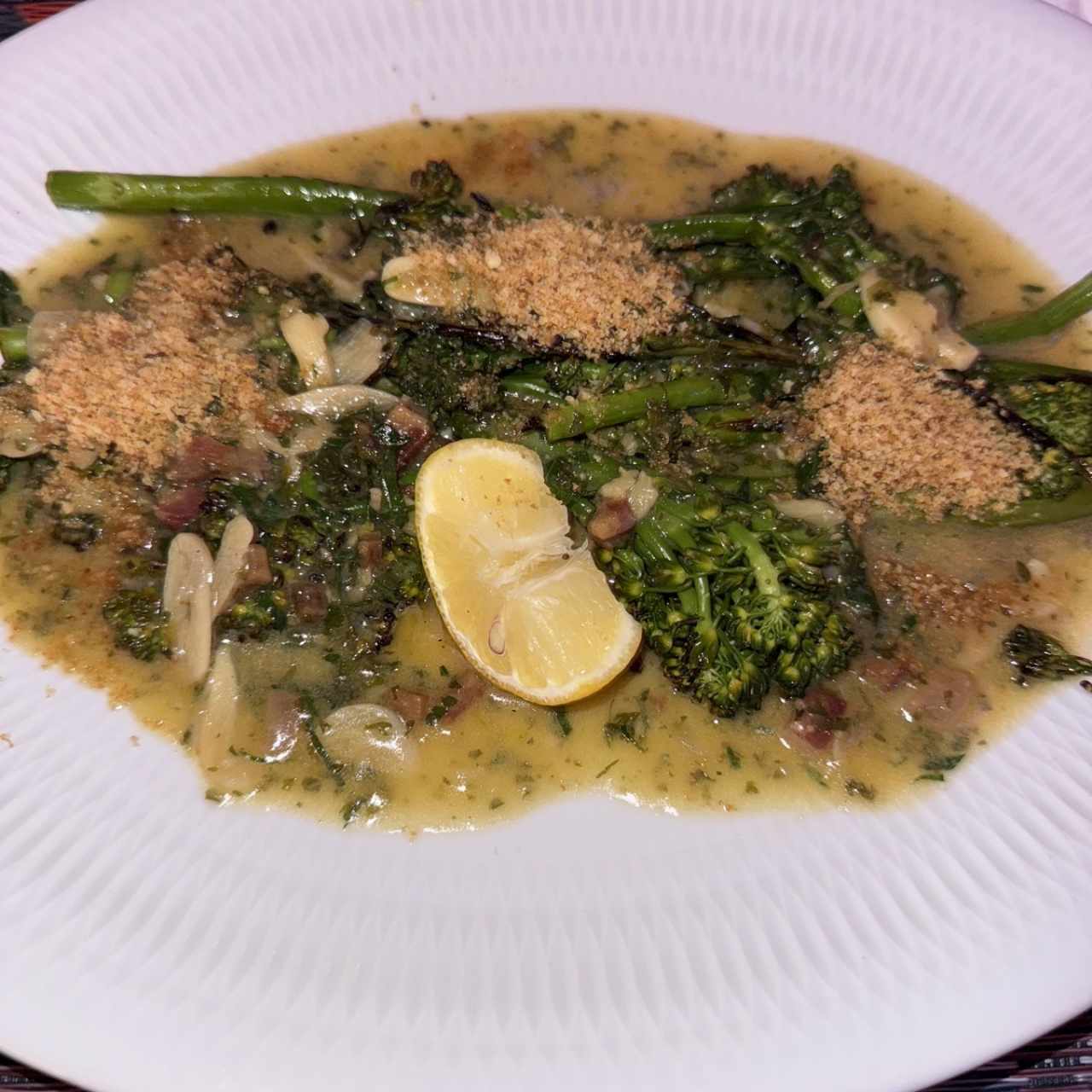 Broccolini Rostizado