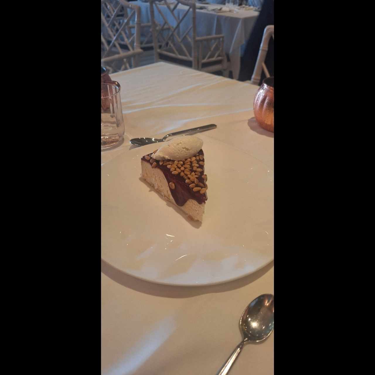 DOLCI - Mascarpone Bruciato Cheesecake
