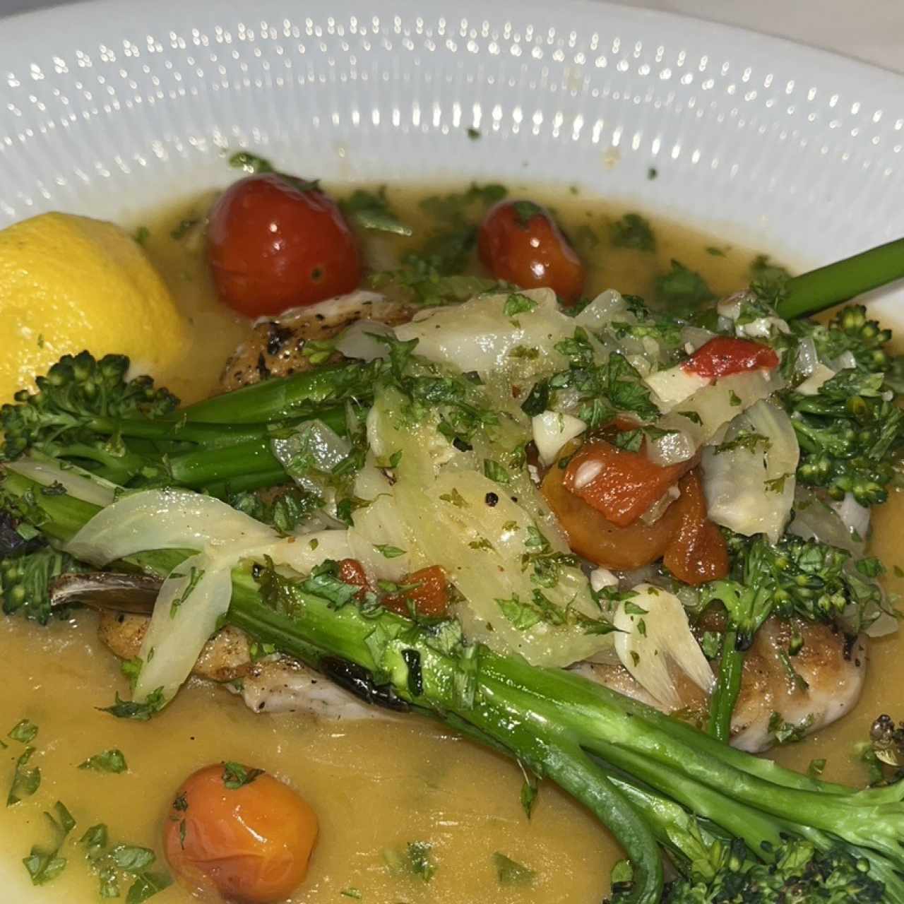 Pesce Aglio e Olio