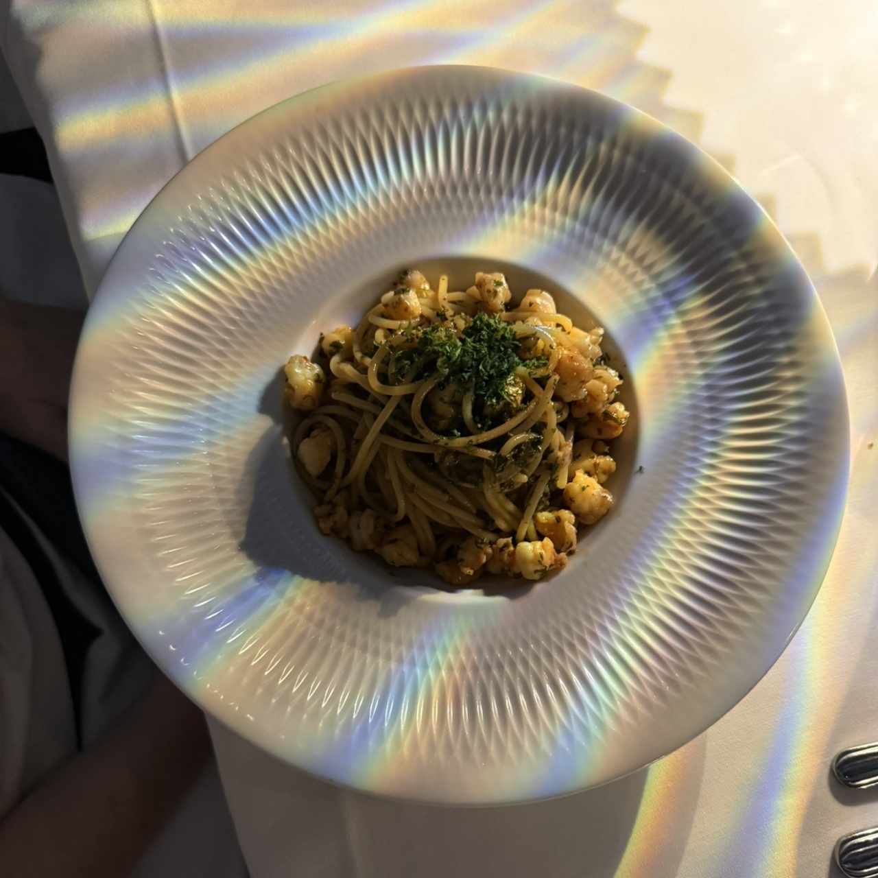 Spaghetti Al Gambero Truffato