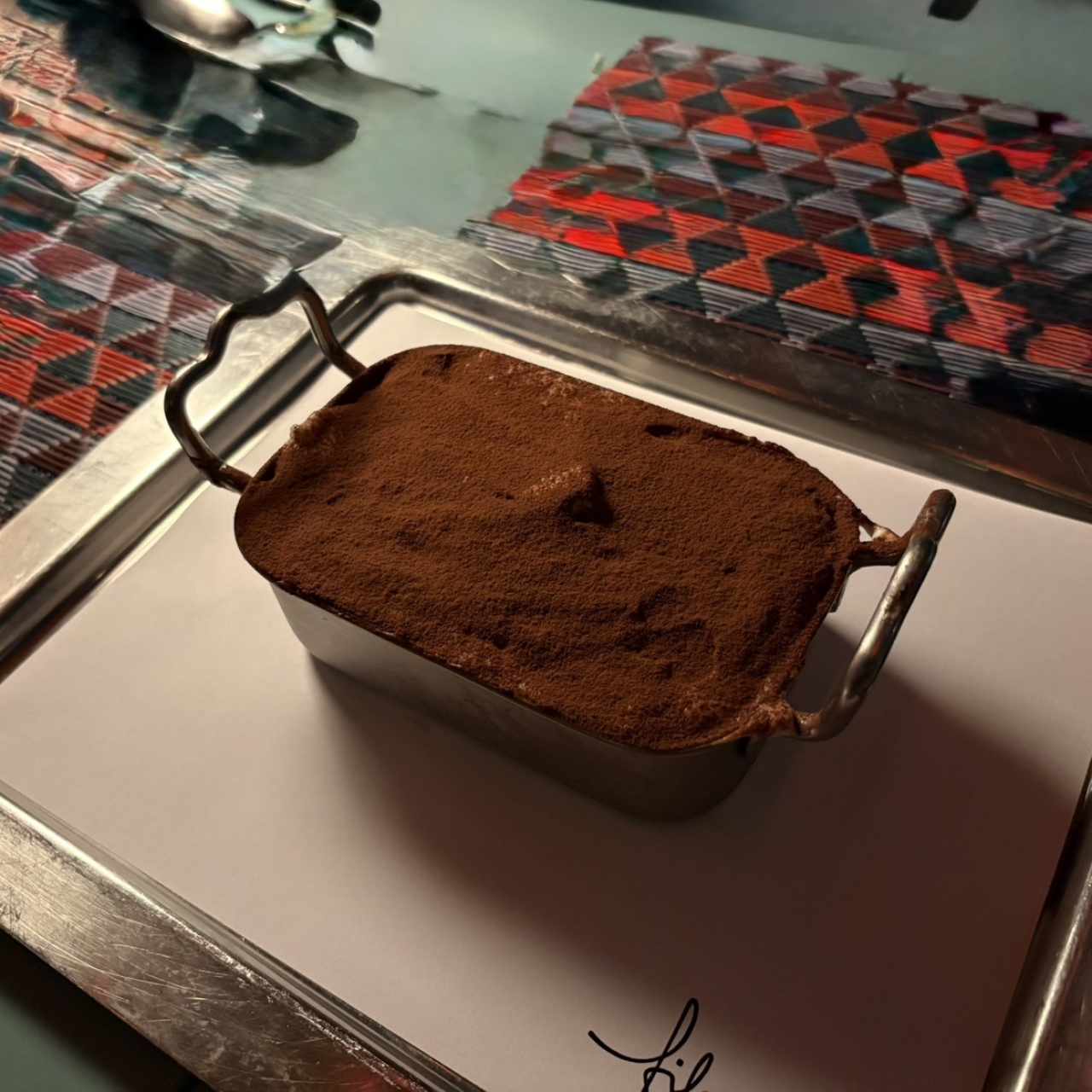 Tiramisú a la Minuta