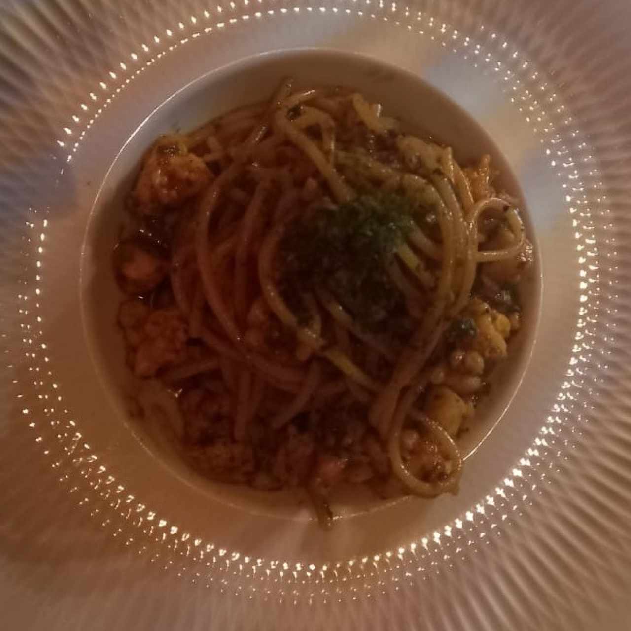 Spaghetti Al Gambero Truffato