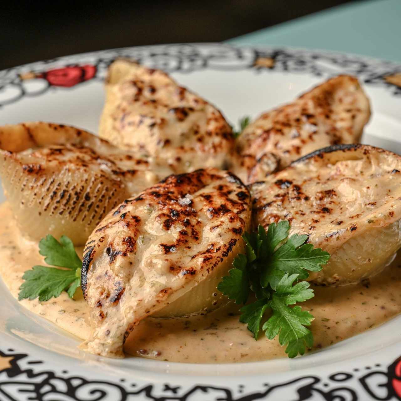 Conchiglioni alla Thermidor