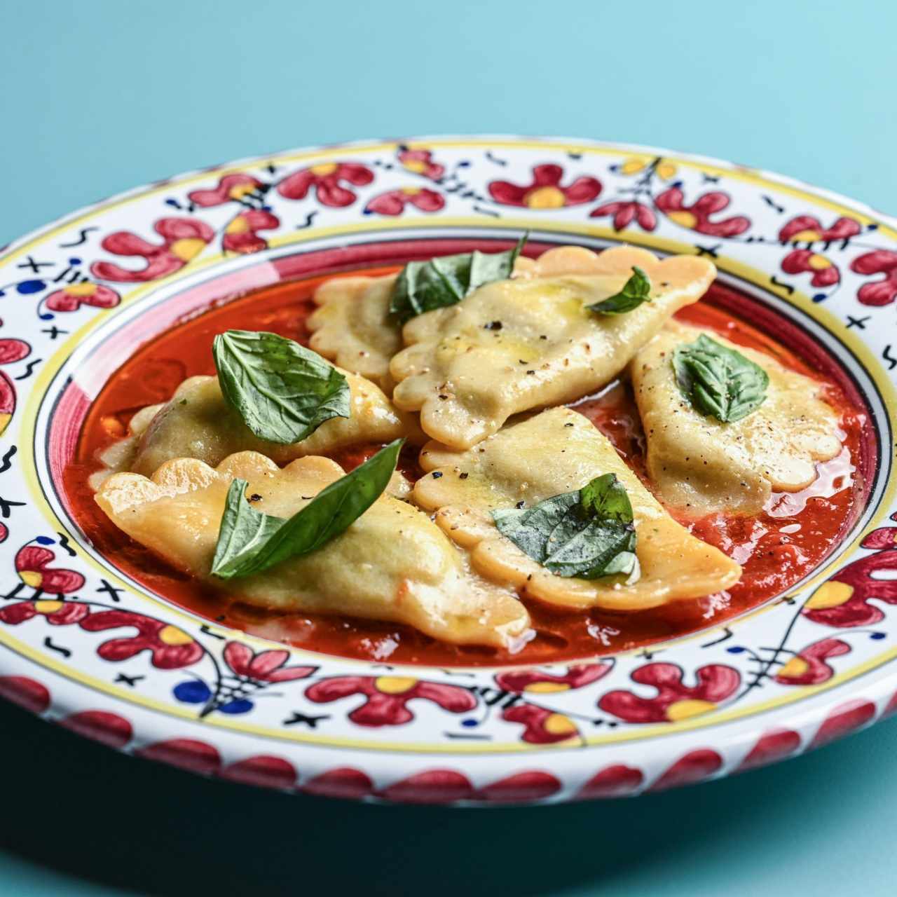 Mezzeluna de Espinaca y Fontina