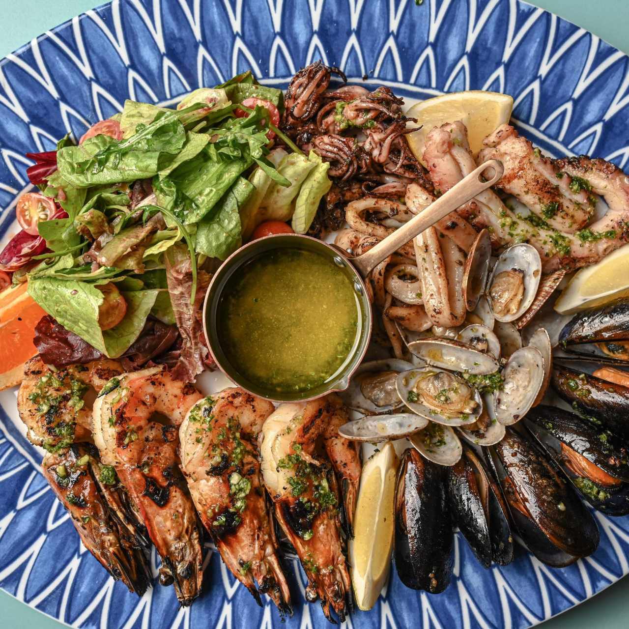 Grigliata Mista Di Mare (Para Compartir)