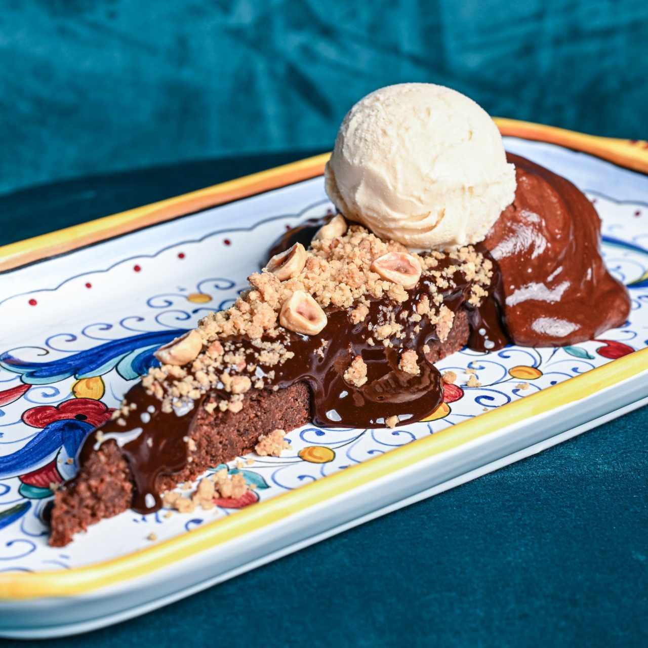 Flourless Chocolate Capresse Cake