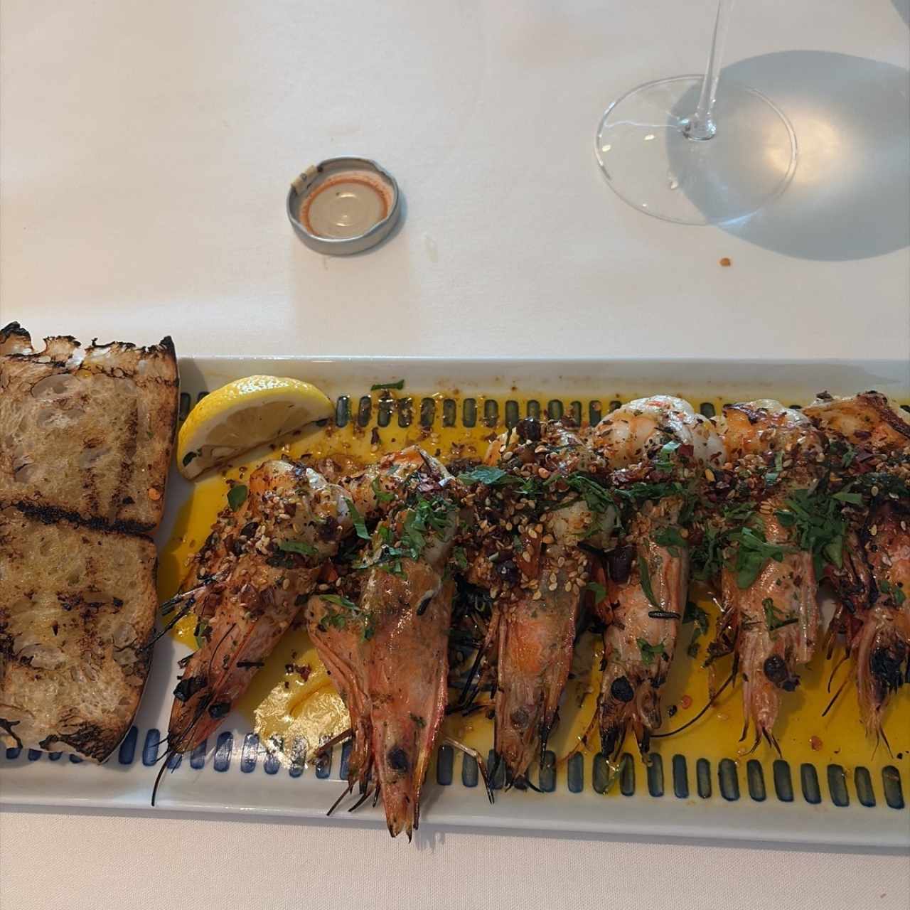 PESCE - Gamberoni alla Griglia