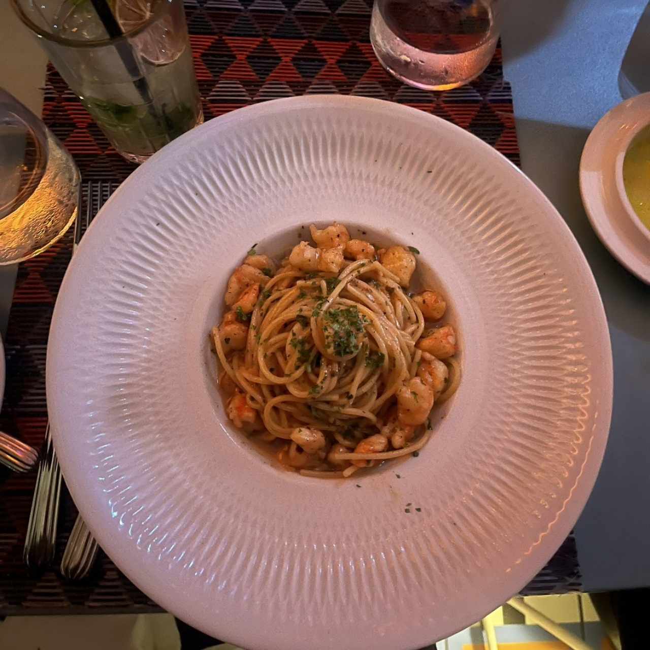 Spaghetti Al Gambero Truffato