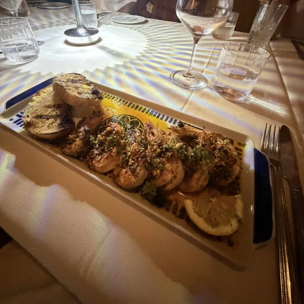 PESCE - Gamberoni alla Griglia