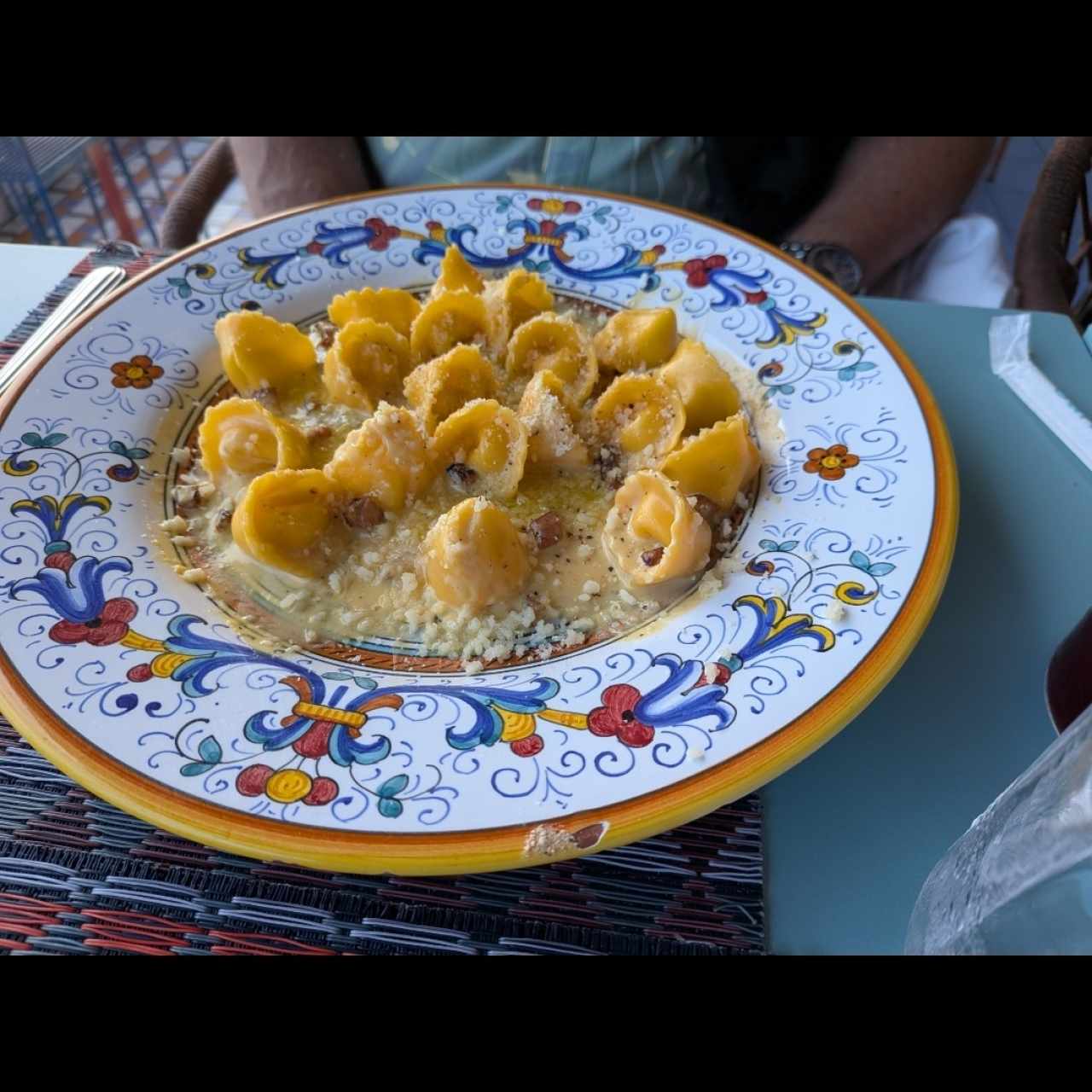 Capelletti alla Carbonara Romana