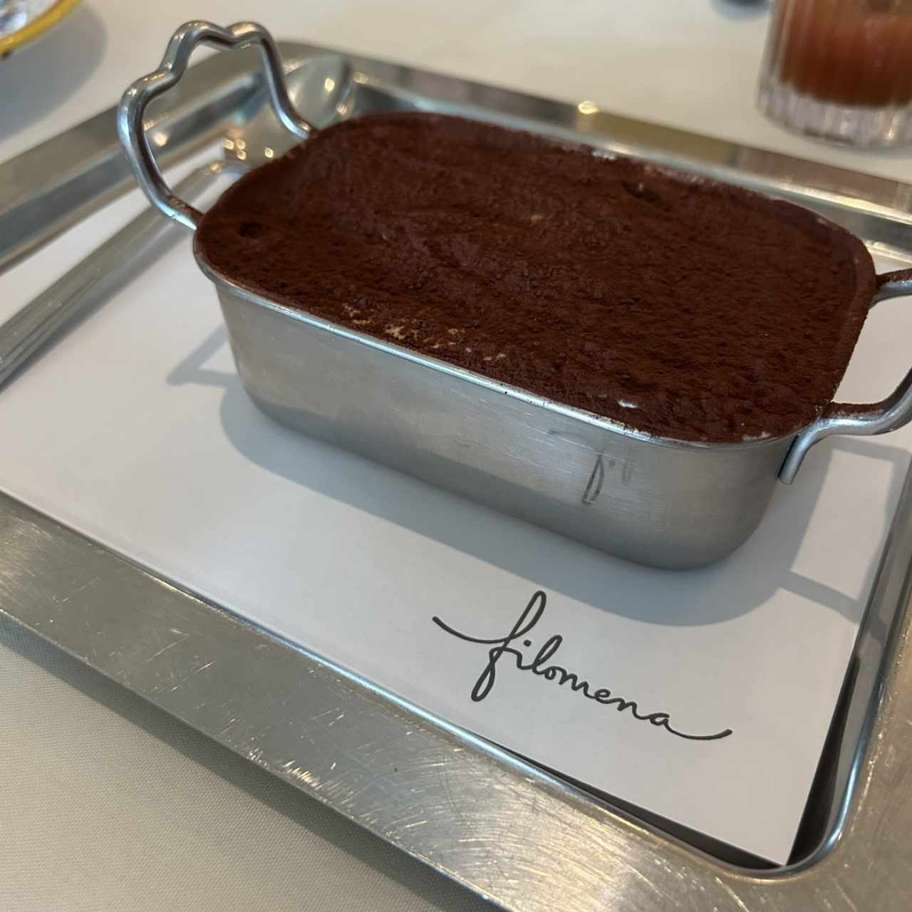 Tiramisú a la Minuta