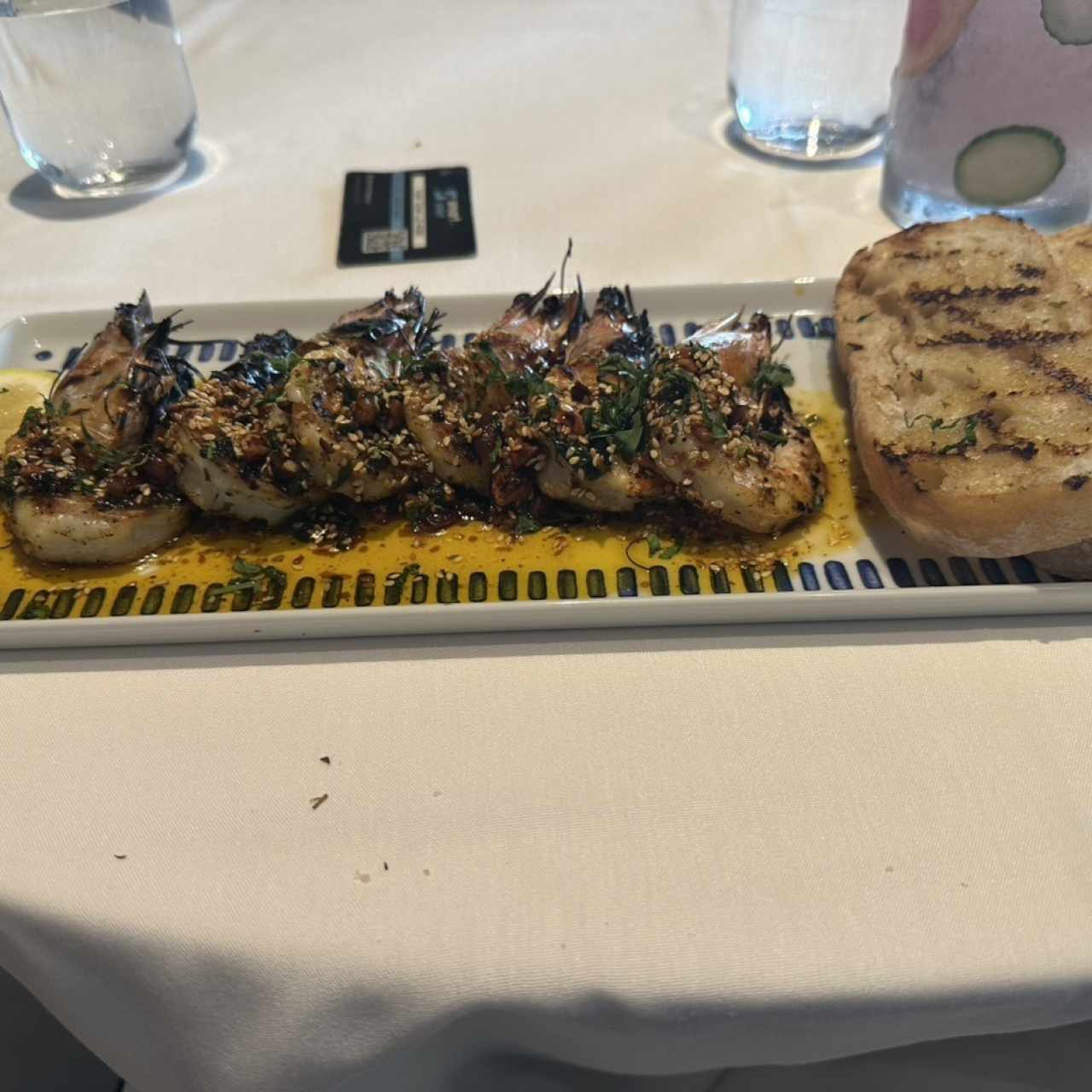 PESCE - Gamberoni alla Griglia