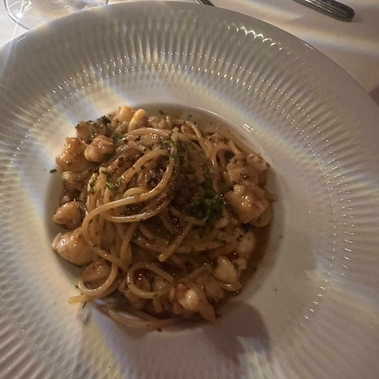 Spaghetti Al Gambero Truffato