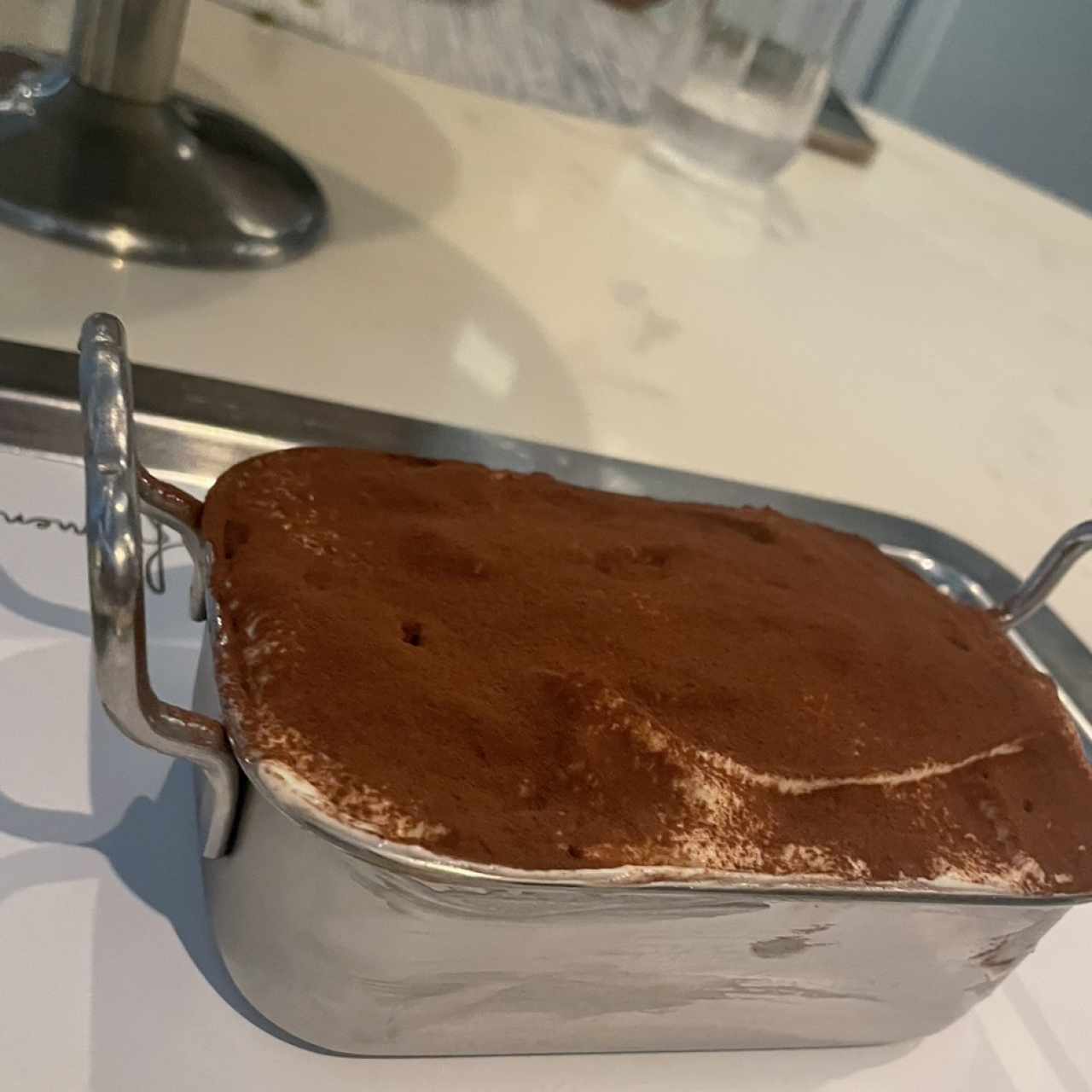 Tiramisú a la Minuta