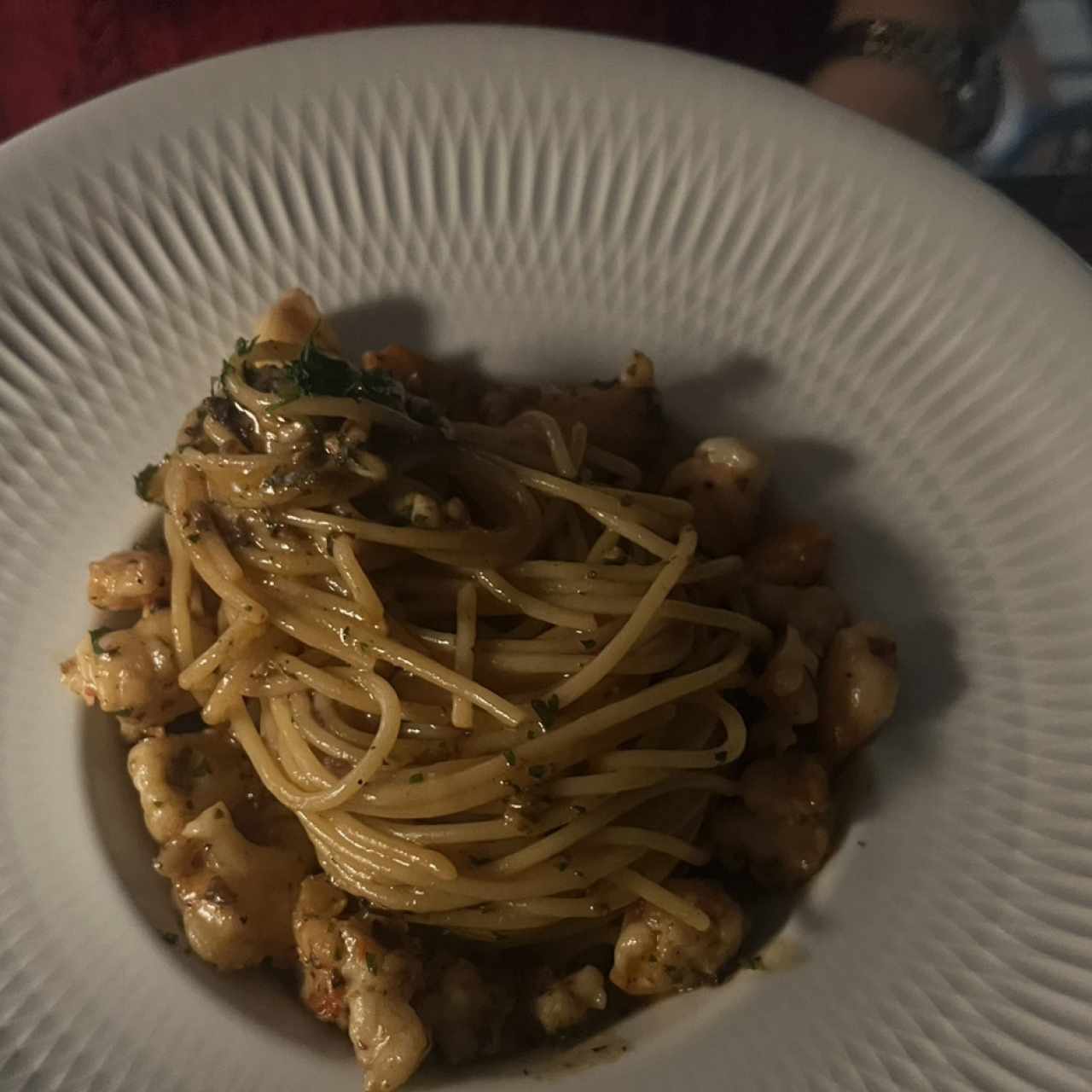 Spaghetti Al Gambero Truffato
