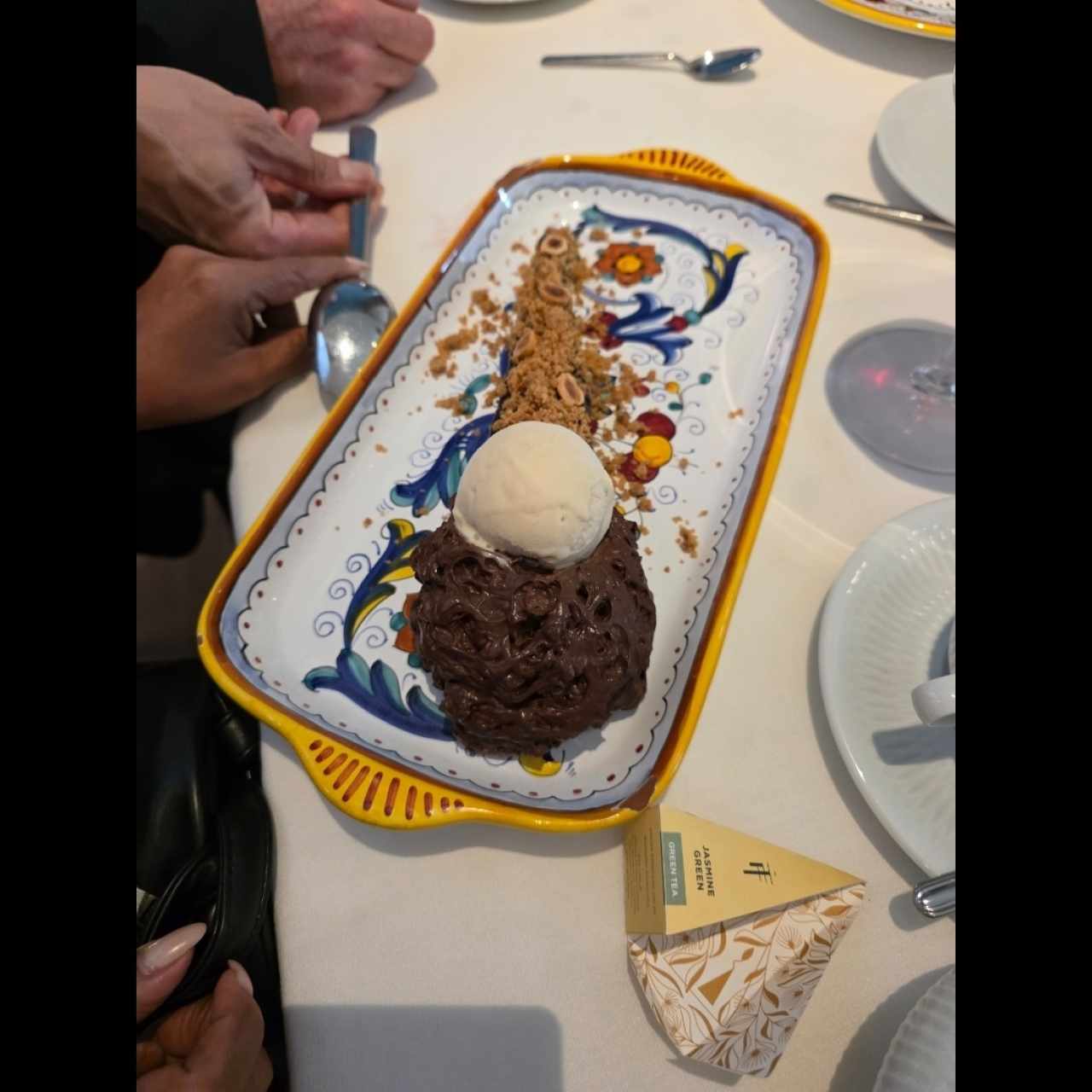 Flourless Chocolate Capresse Cake