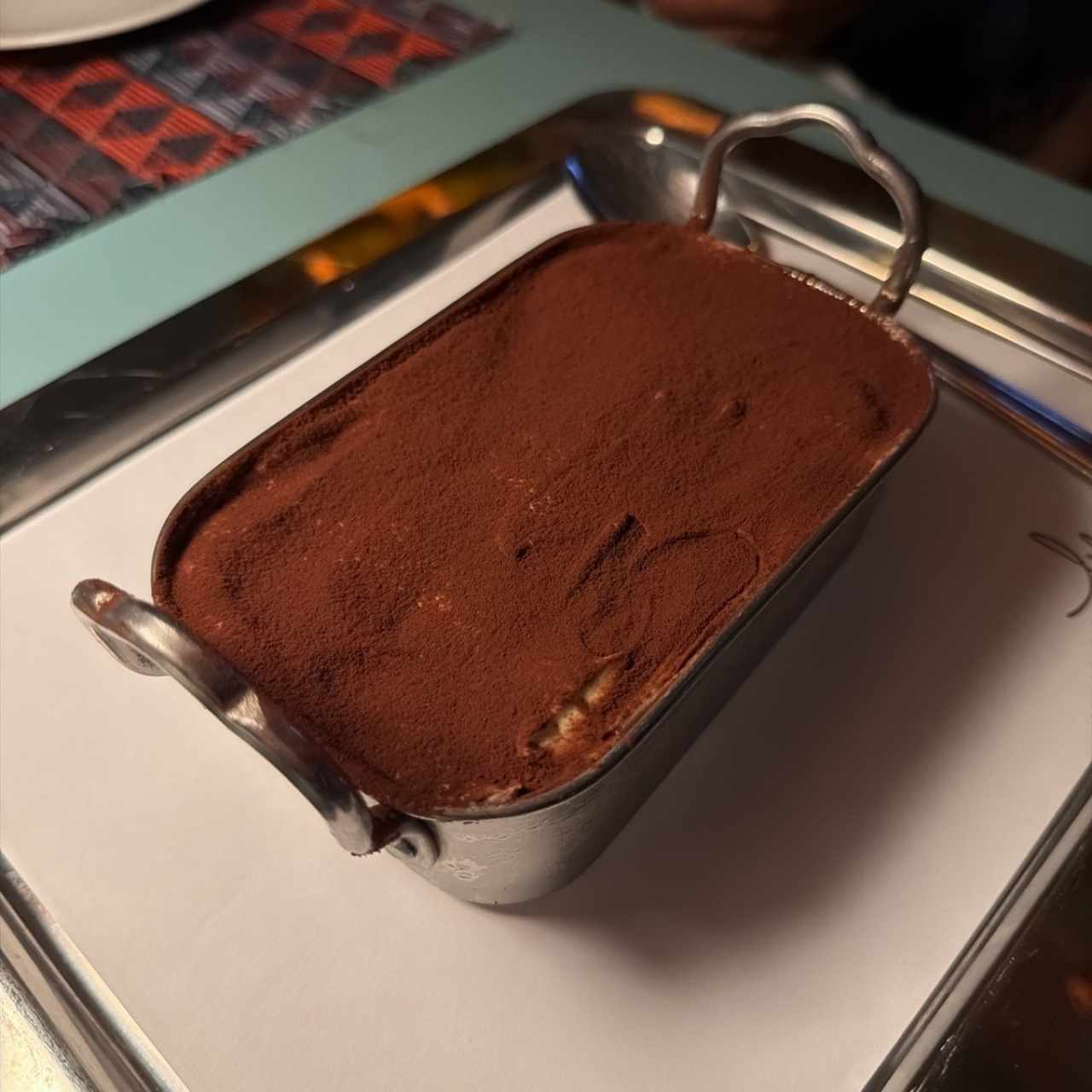 Tiramisú a la Minuta