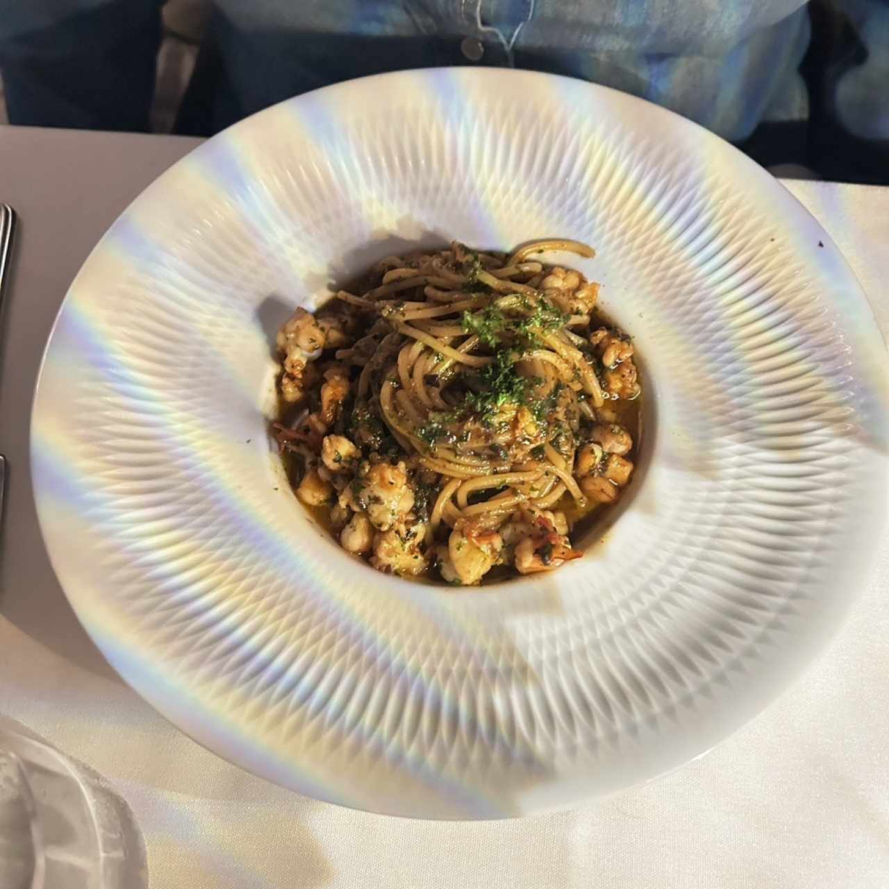 Spaghetti Al Gambero Truffato