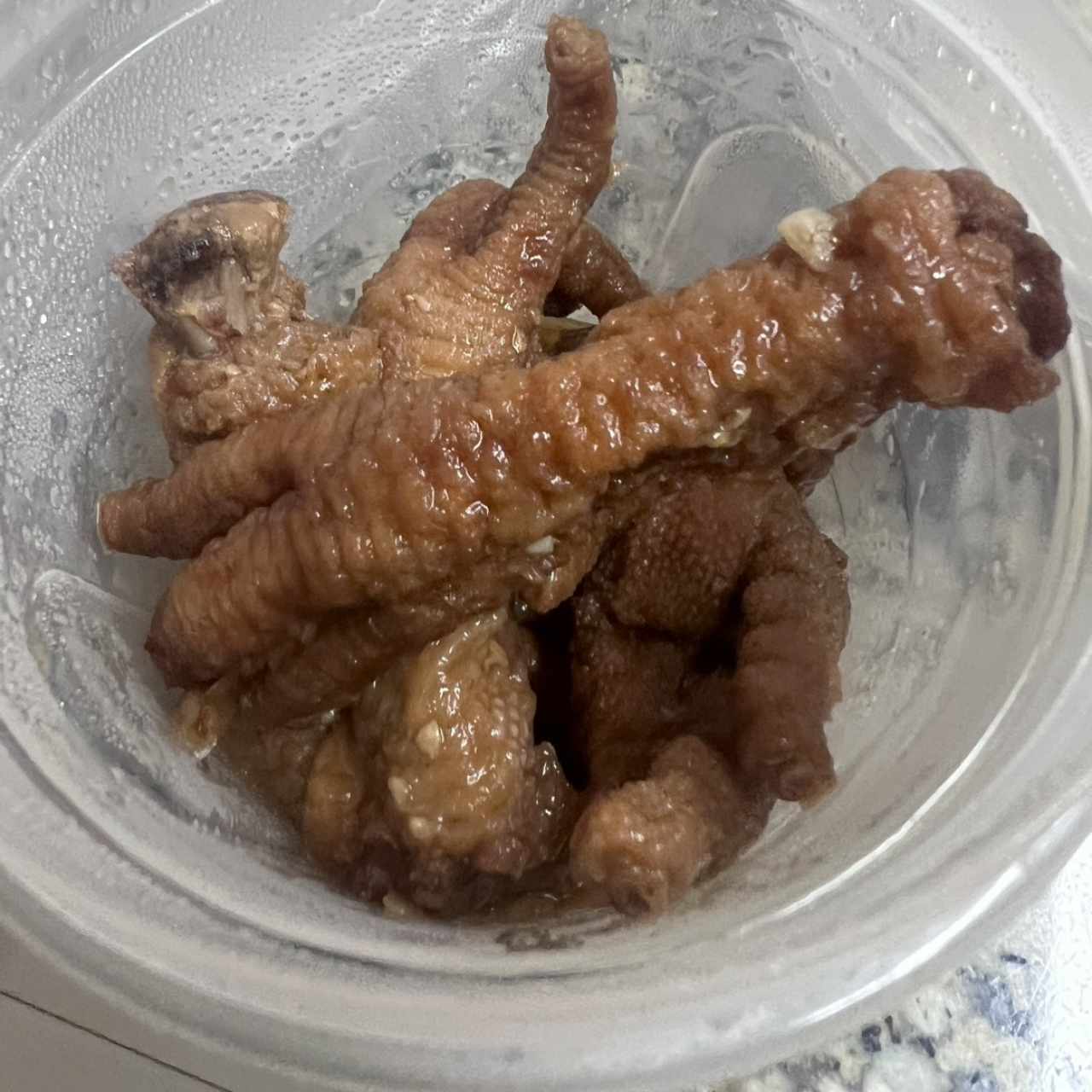 Al vapor - Patita de gallina