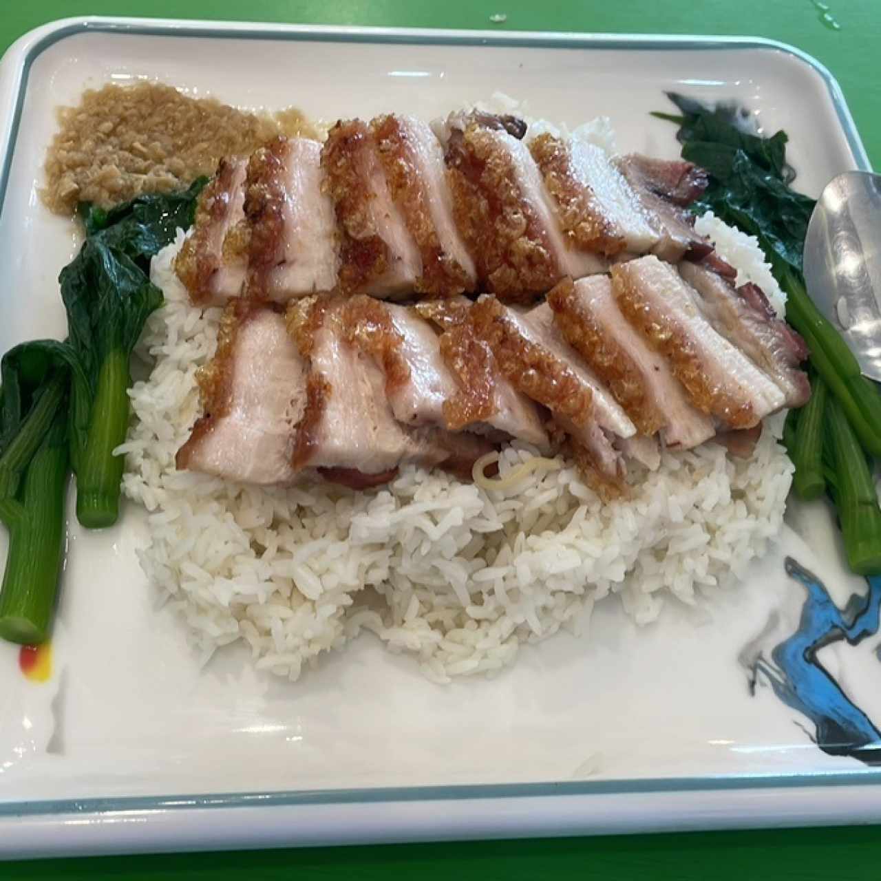Arroz Con Puerco Liso Asado