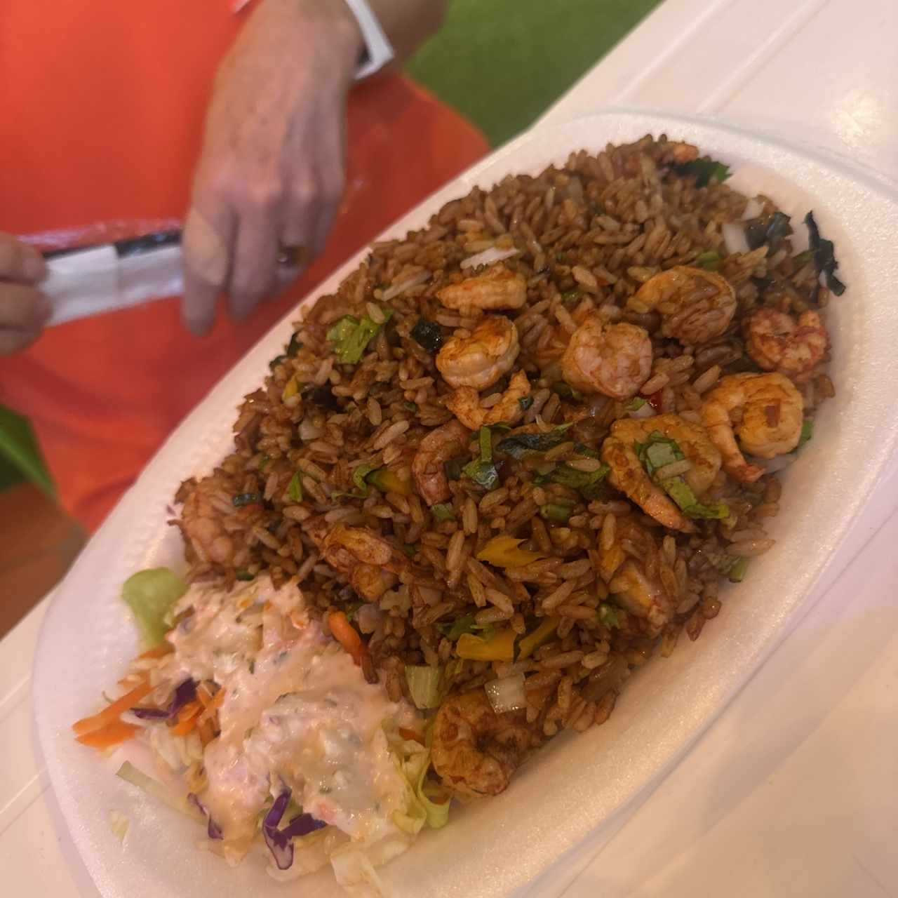 Platillos - Arroz con Camarón