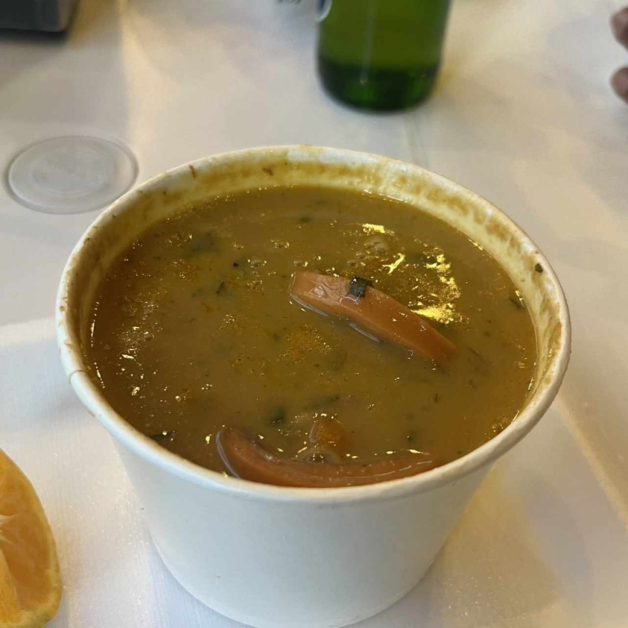 Entradas - Sopa de Mariscos