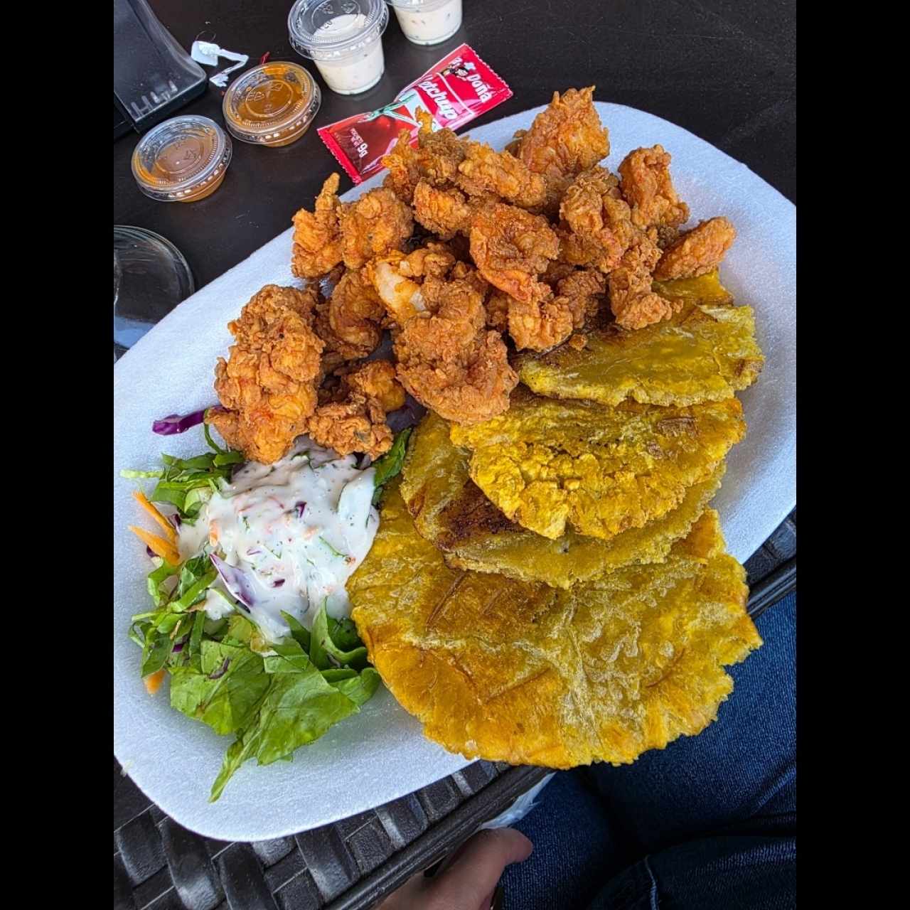 Platillos - Camarones Apanados
