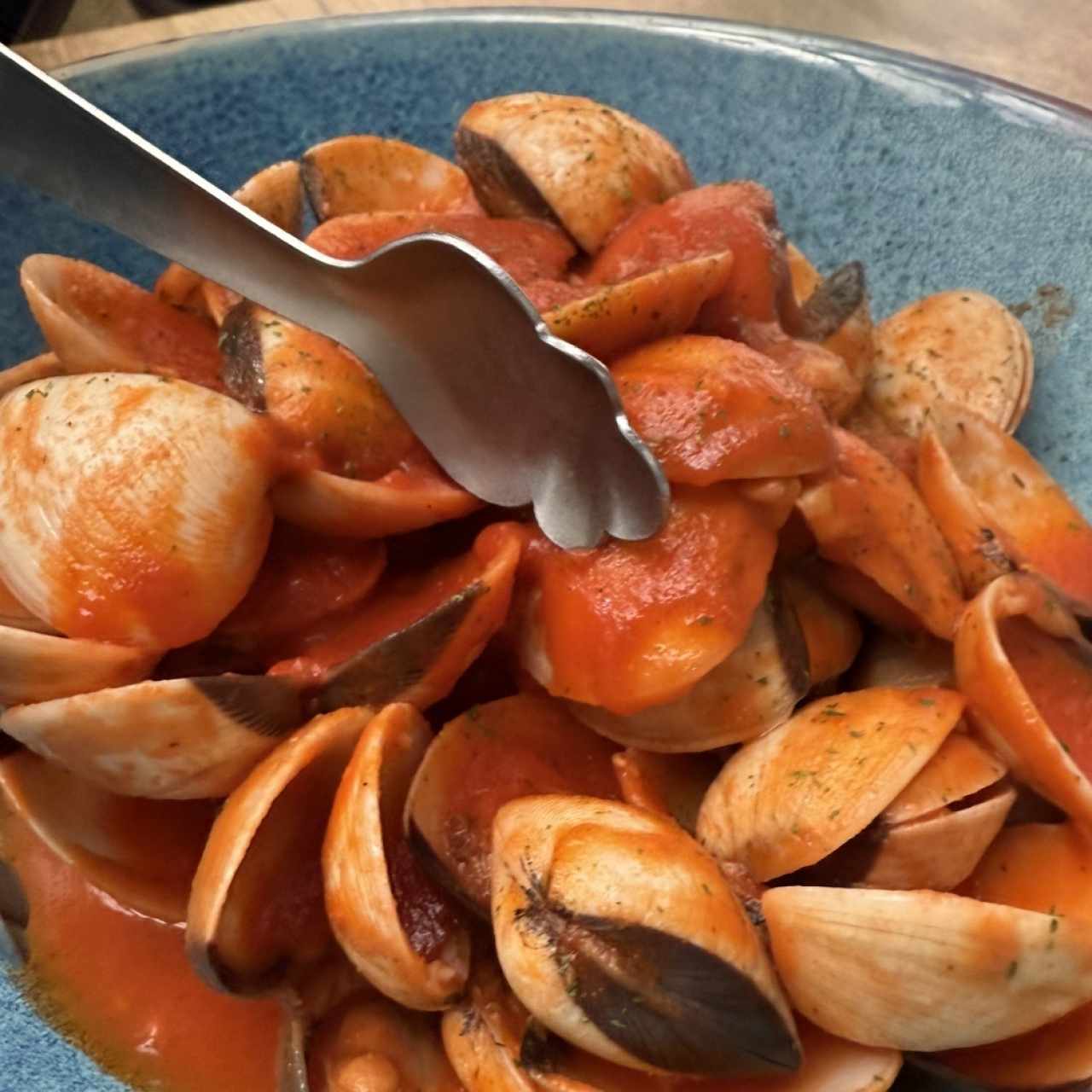 Almejas a la marinera