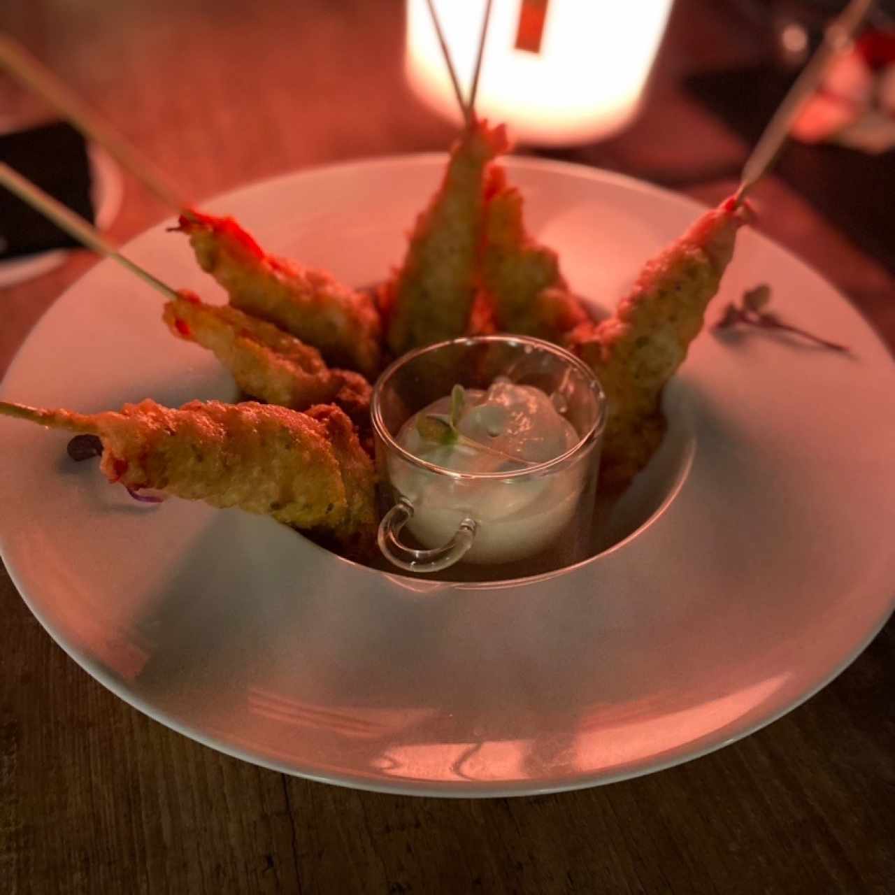 Langostinos a la parrilla