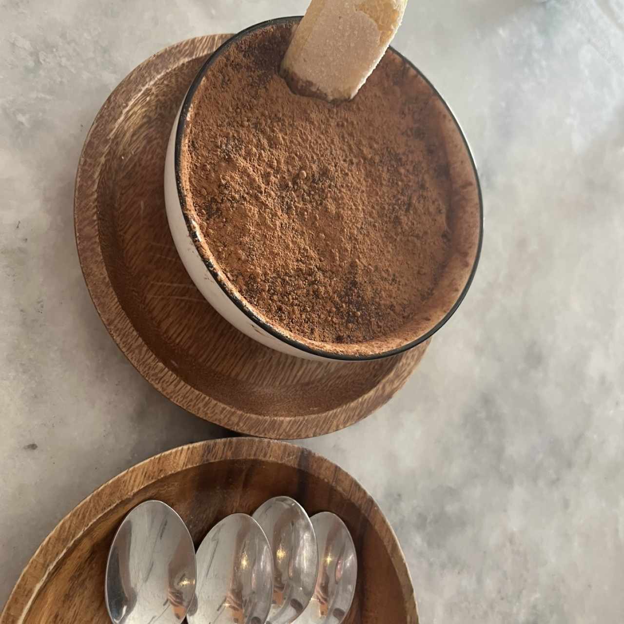 Tiramisú clasico o de pistacho