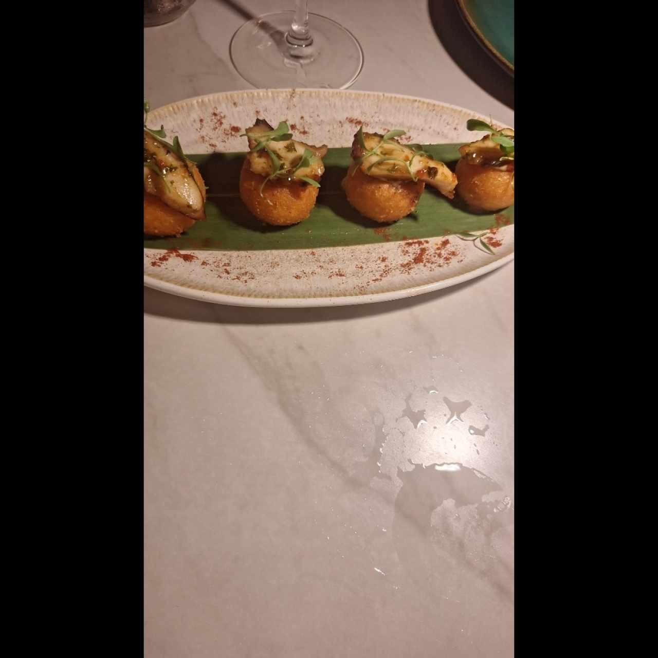 Croquetas de Parmesano y Pulpo