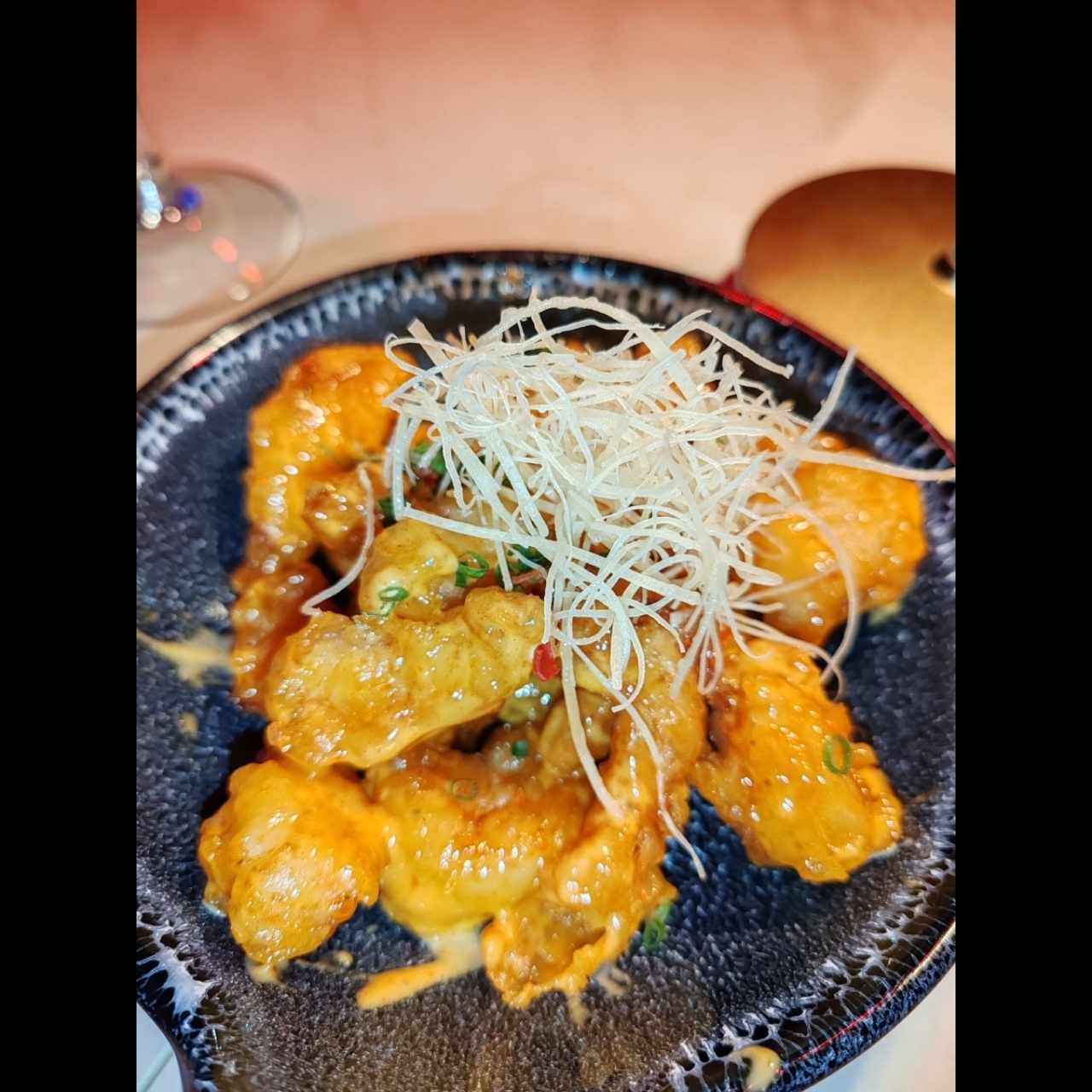 Camarones tempura