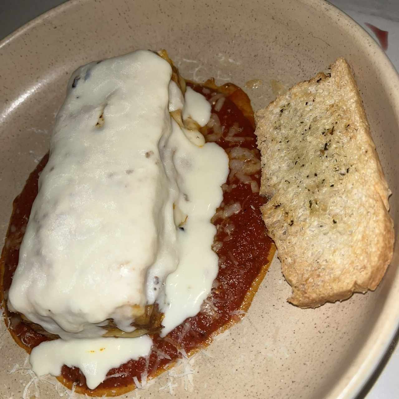 Lasagna de cordero