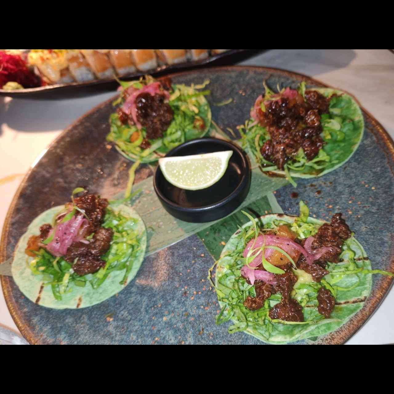 Rib Eye Mexican Taco