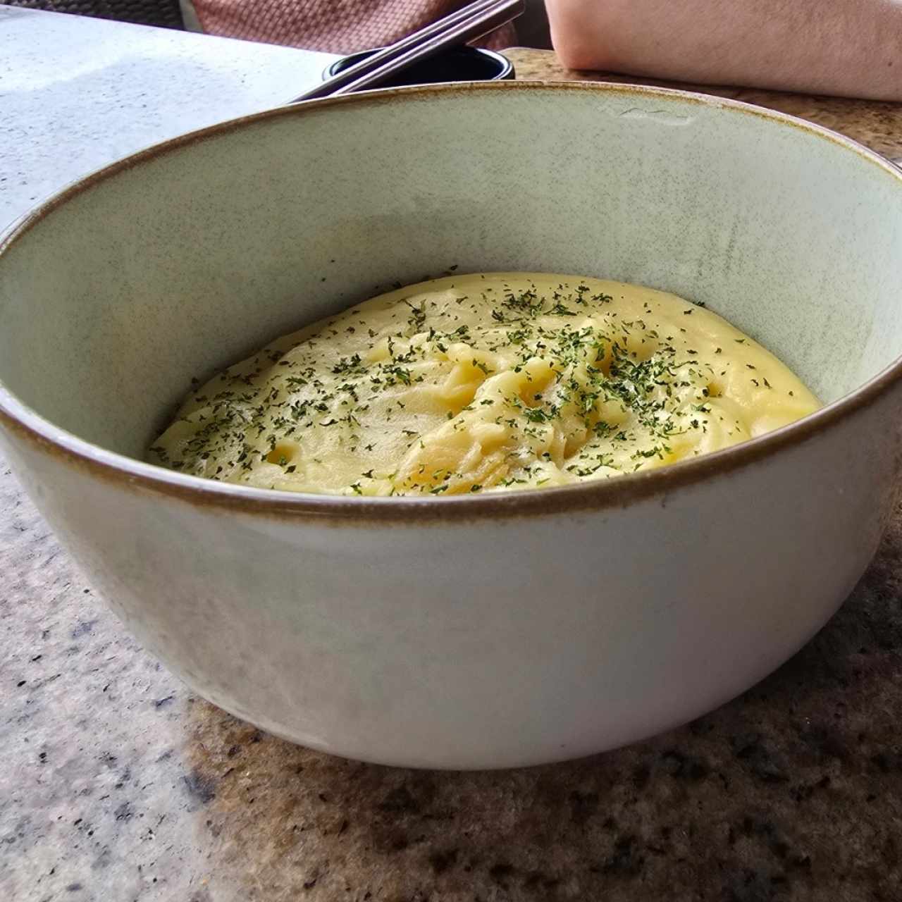 pure de papas parmesano
