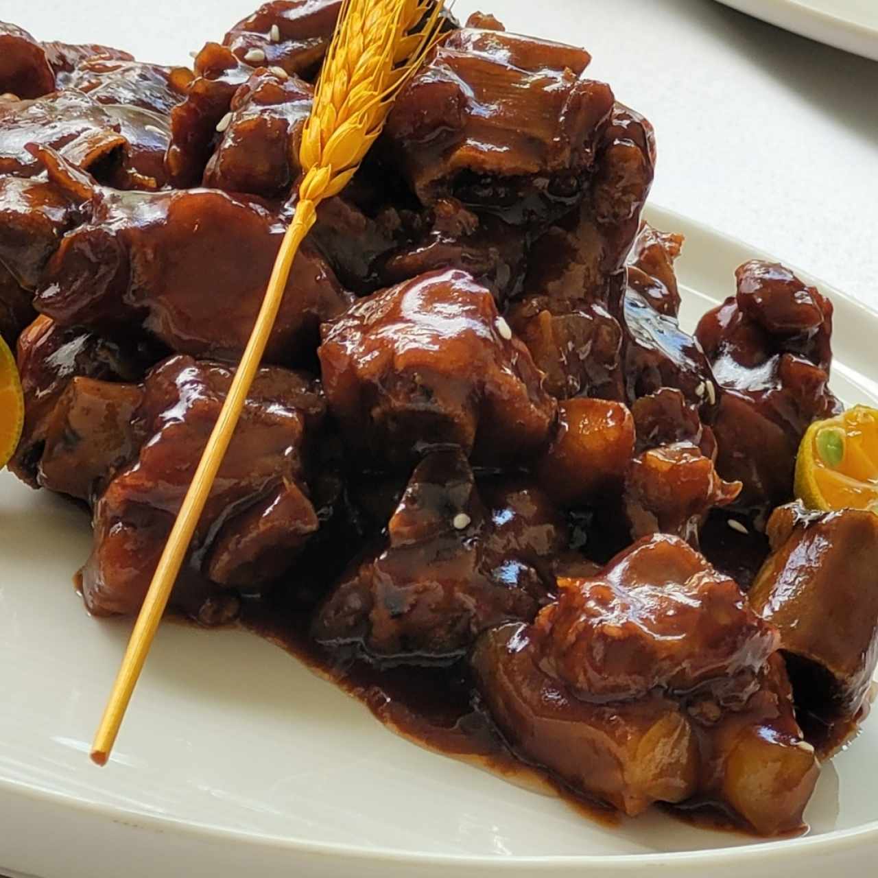 costilla cerdo agridulce 