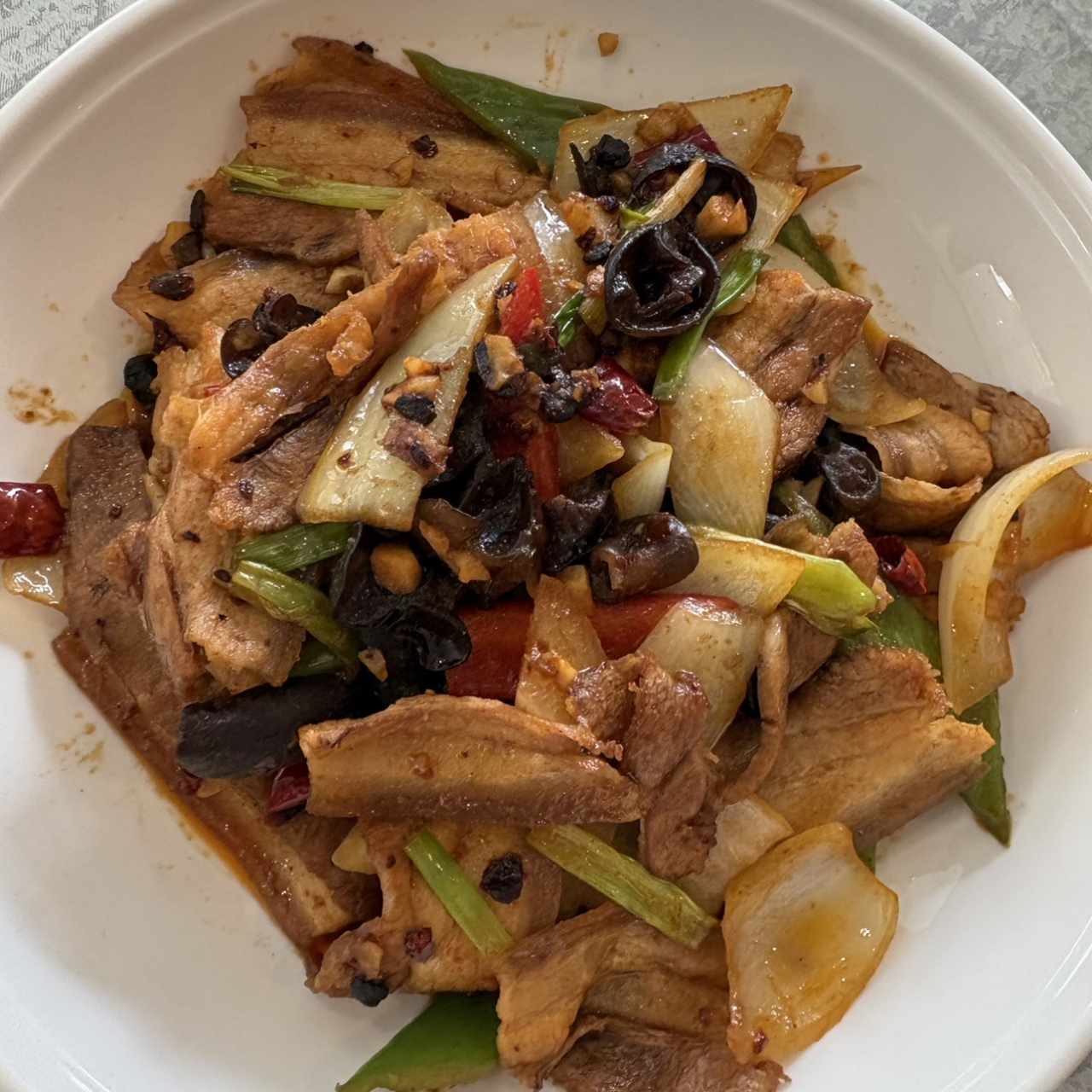 Puerco doble salteado/ Huiguo rou