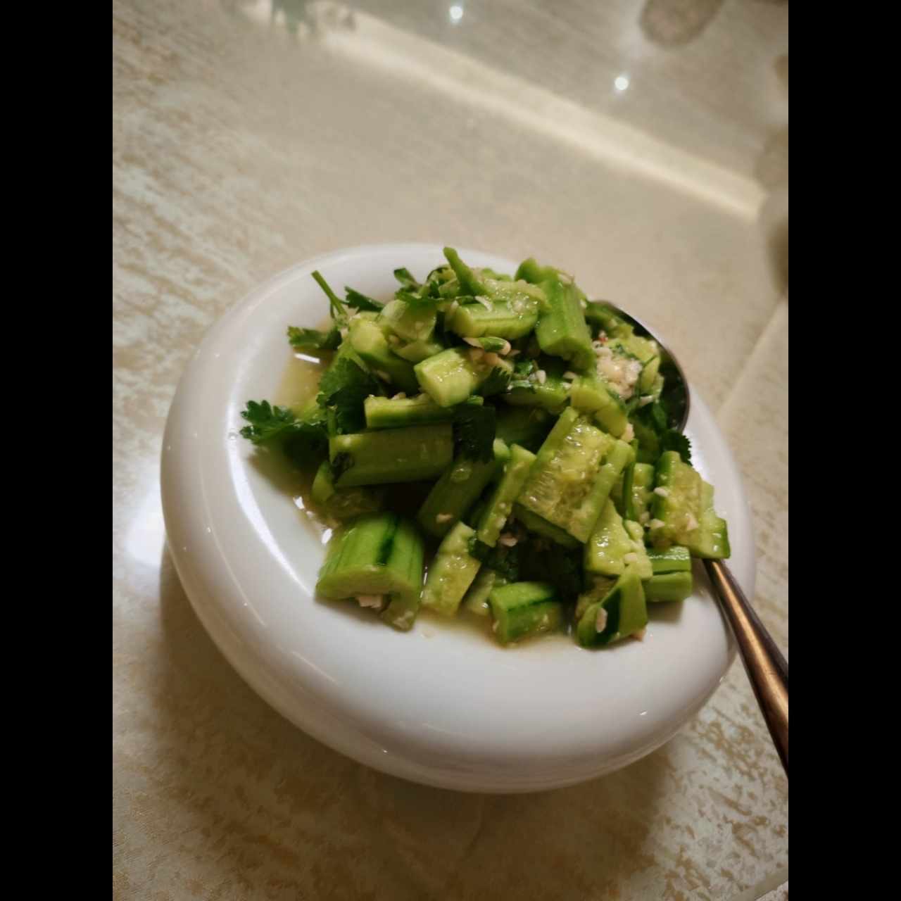 Entrada - Ensalda de Pepino