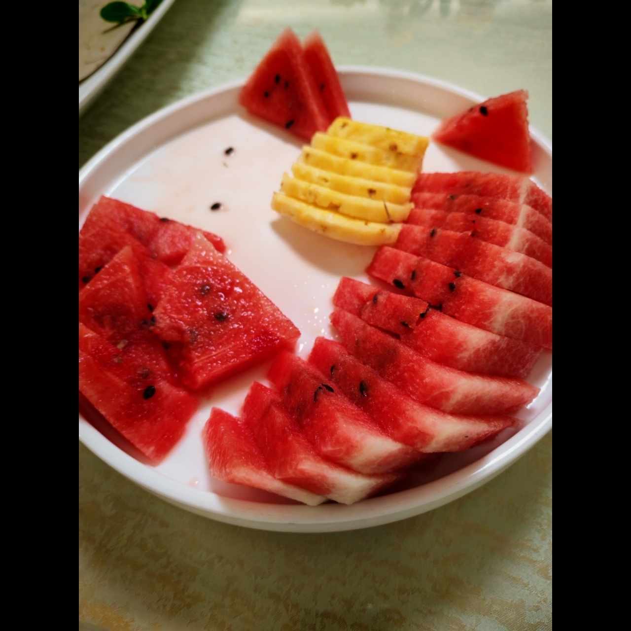 Frutas frescas de postre 