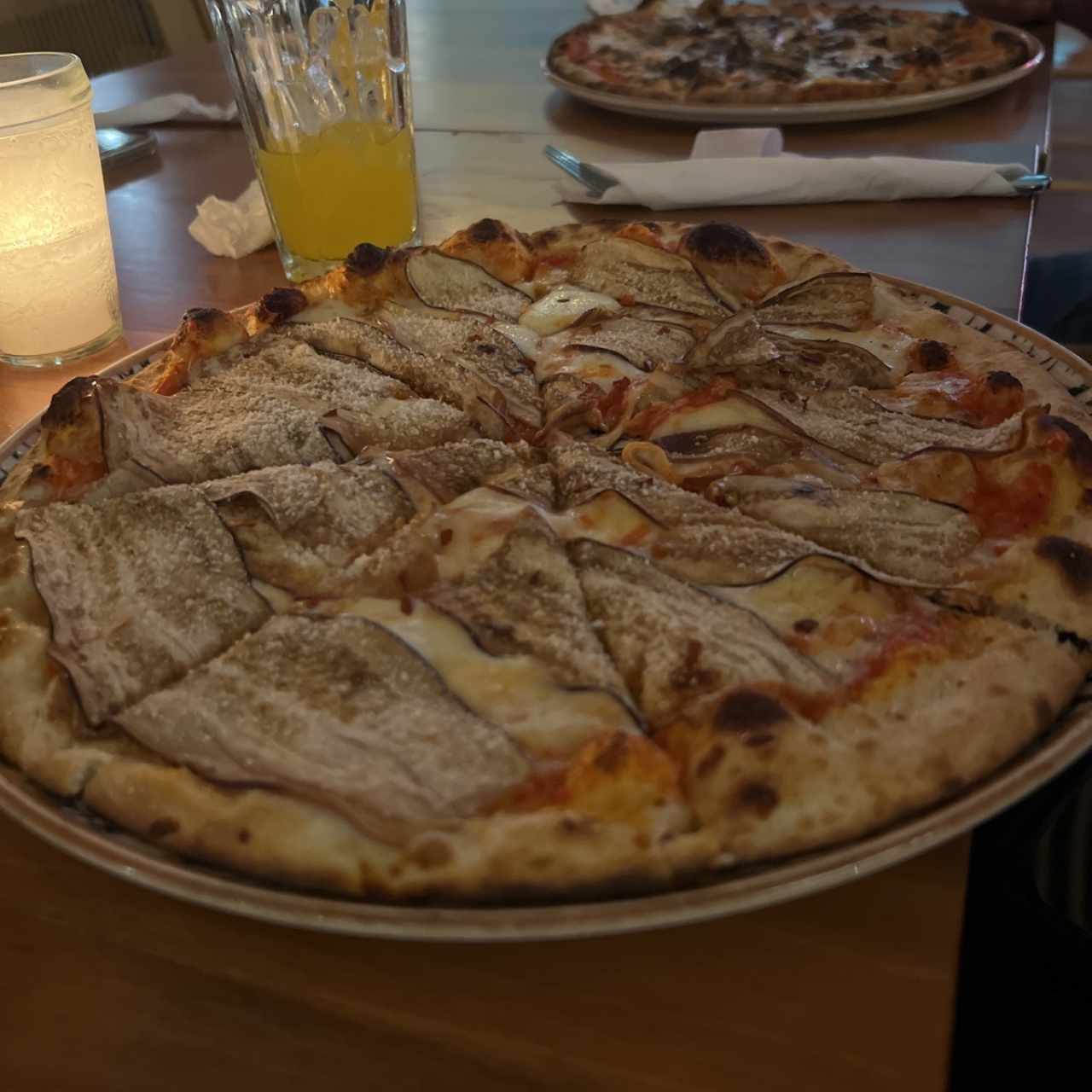 Pizza a la parmesana