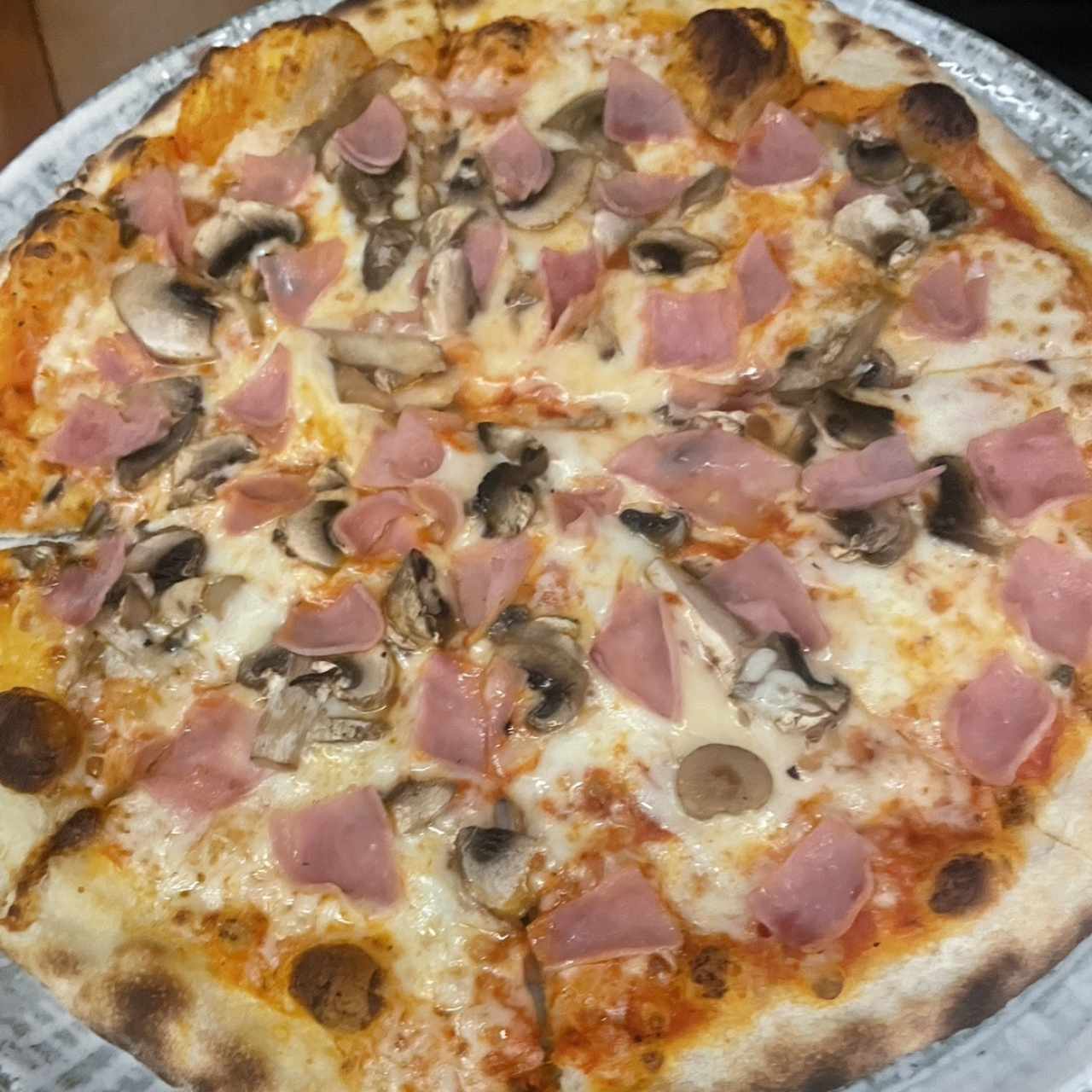 Pizza Cotto y Hongos