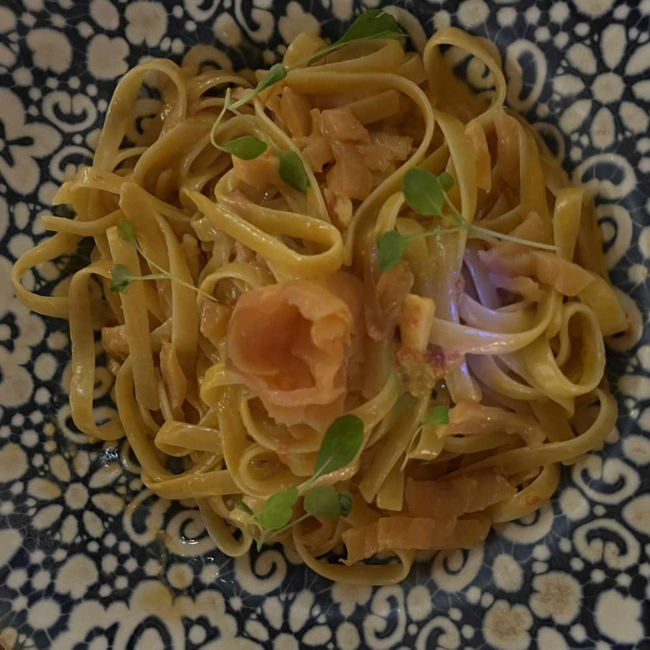 Fettucine alla Crema Rosa di Salmone e Vodka