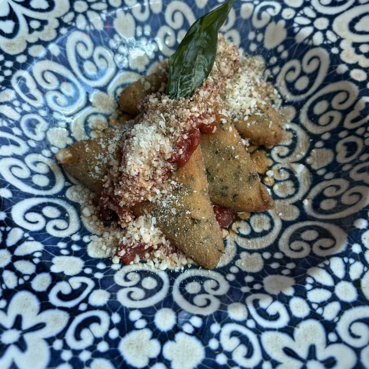 Mozzarella Fritta al Pomodoro