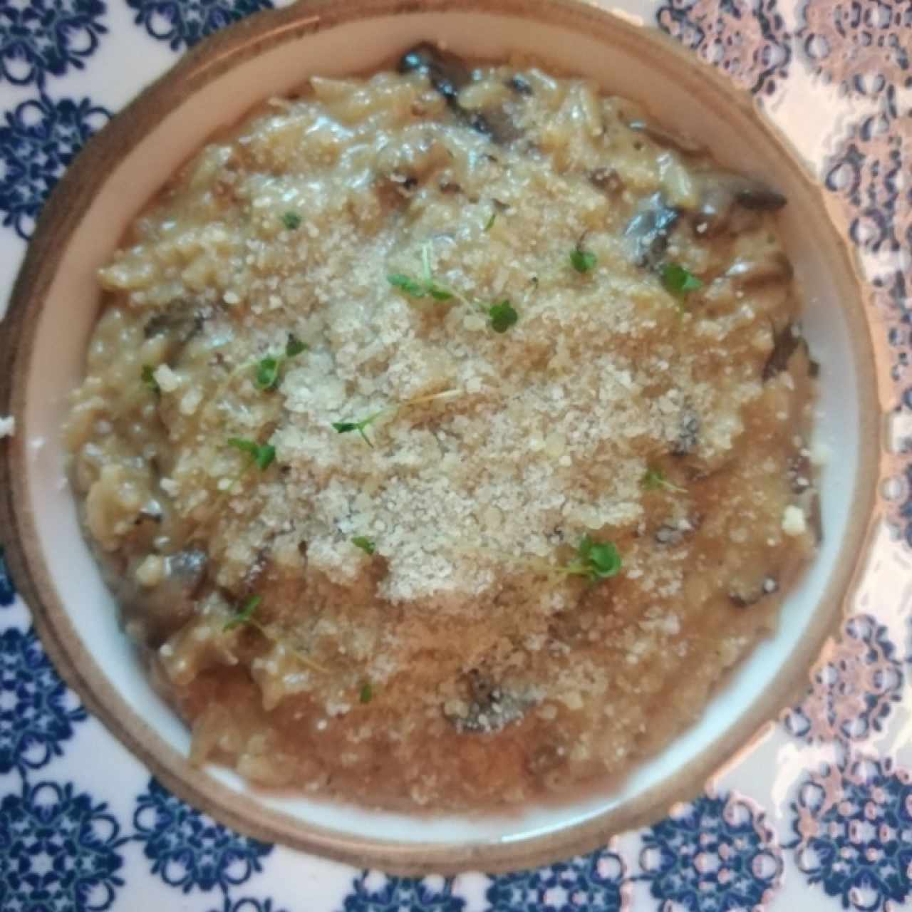 Risotto ai Due Funghi