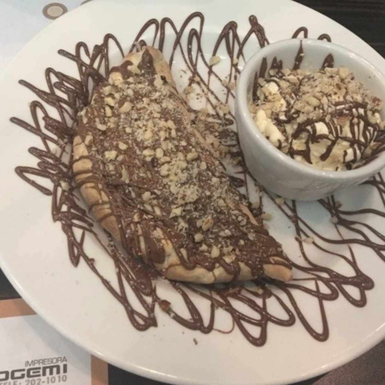 Calzoncino di Nutella
