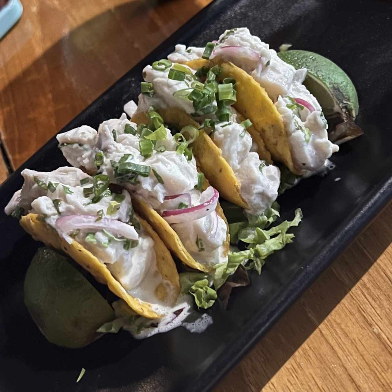 Ceviche en Salsa de trufa