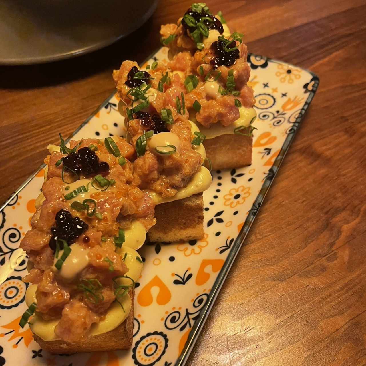 Montadito de Atún ( Tuna tartar)